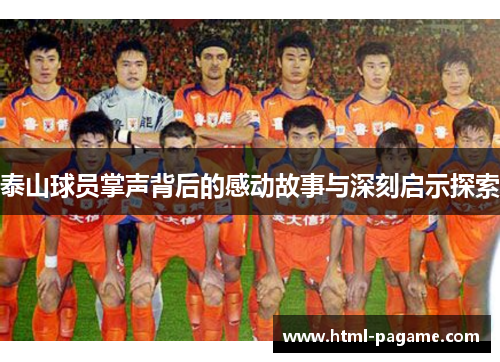泰山球员掌声背后的感动故事与深刻启示探索