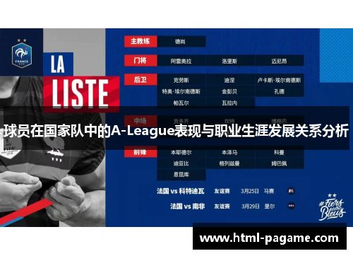 球员在国家队中的A-League表现与职业生涯发展关系分析 球员在国家队中的A-League表现与职业生涯发展关系分析